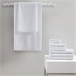 510 Design Big Bundle 12-piece Cotton Bath Towel Set in White