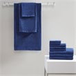 510 Design Big Bundle 12-piece Cotton Bath Towel Set in Navy