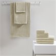 510 Design Big Bundle 12-piece Cotton Bath Towel Set in Taupe Brown