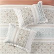 Madison Park Dawn 9-piece Farmhouse Cotton Percale Comforter Set - Coral Pink