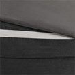 Madison Park Palmer 7-piece Polyester Faux Suede Comforter Set in Black