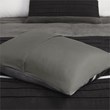 Madison Park Palmer 7-piece Polyester Faux Suede Comforter Set in Black