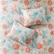 Madison Park Pebble Beach 7-piece Cotton Sateen Comforter Set - Coral Pink