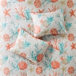 Madison Park Pebble Beach 7-piece Cotton Sateen Comforter Set in Pink