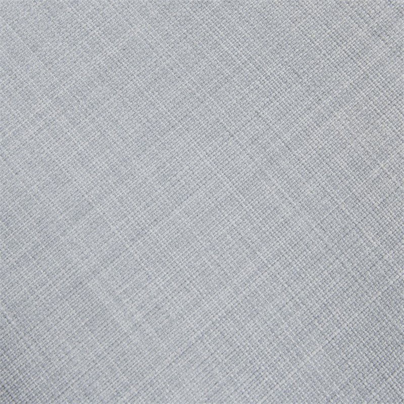 Madison Park Donohue Solid Wood and Polyester Accent Chair in Light Blue/Oak