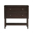 Madison Park Signature Beckett MDF Solid Wood Accent Chest in Morocco Brown