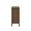 Madison Park Palisades Coastal Solid Wood Accent Chest in Natural