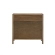 Madison Park Palisades Coastal Solid Wood Accent Chest in Natural