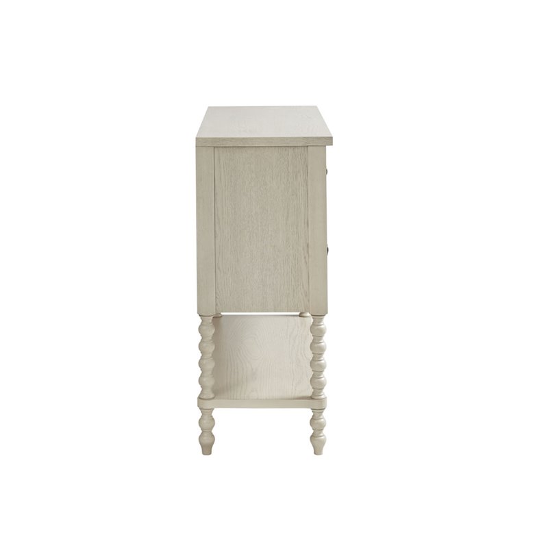 Madison Park Signature Beckett MDF Solid Wood Accent Chest in Natural