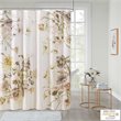 Madison Park Cassandra Cotton Printed Shower Curtain in Blush Pink