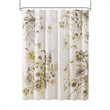 Madison Park Cassandra Cotton Printed Shower Curtain in Blush Pink