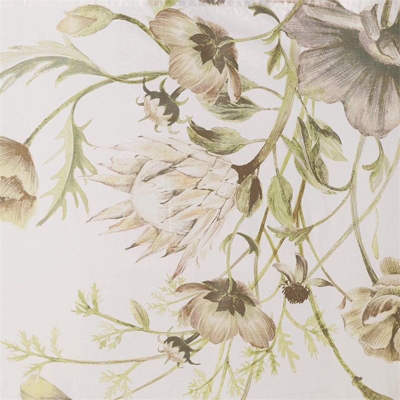 Madison Park Cassandra Cotton Printed Shower Curtain in Blush Pink