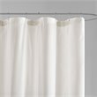 Madison Park Ara Polyester Ombre Printed Seersucker Shower Curtain in Brown