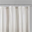 Madison Park Ara Polyester Ombre Printed Seersucker Shower Curtain in Brown