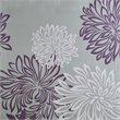 Madison Park Essentials Maible Polyester Print Floral Shower Curtain in Purple