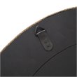 Madison Park Cove Round Coastal Glass Jute and MDF Mirror in Natural