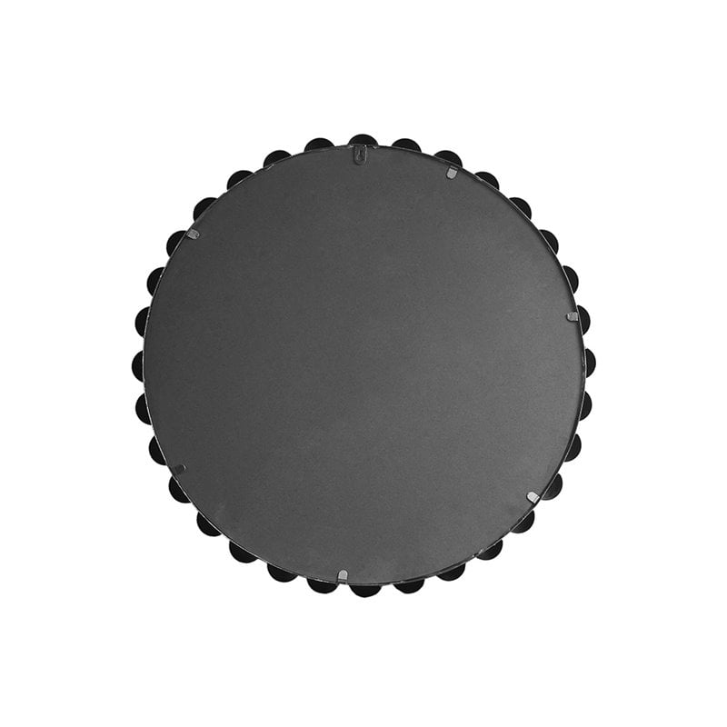 Madison Park Signature Marlowe Glass and Metal Wall Decor Mirror in Silver