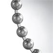 Madison Park Signature Marlowe Glass and Metal Wall Decor Mirror in Silver