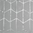 Intelligent Design Raina Polyester Microfiber Shower Curtain in Gray/Silver