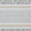 Madison Park Dawn Cotton Printed and Pieced Shower Curtain in Blue