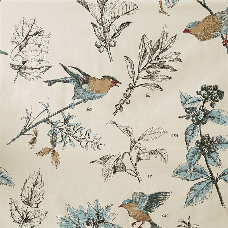 Madison Park Quincy Cotton Printed Shower Curtain in Khaki Brown
