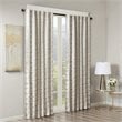 SunSmart Cassius Polyester Fabric Window Panel with BO Lining in Silver/Gray