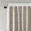 SunSmart Cassius Polyester Fabric Window Panel with BO Lining in Silver/Gray