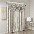 SunSmart Cassius Polyester Fabric Window Panel with BO Lining in Silver/Gray