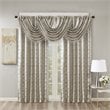 SunSmart Cassius Polyester Fabric Window Panel with BO Lining in Silver/Gray
