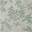 SunSmart Julie Polyester Fabric Botanical Blackout Window Panel in Ivory/Blue