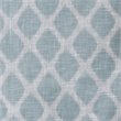 SunSmart Blakesly Modern Polyester Fabric Blackout Window Panel in Aqua Blue