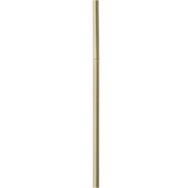Hampton Hill Melrose Modern Metal Chandelier in Antique Brass/White