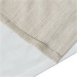 Madison Park Beals Polyester Rod Pocket Panel with Fleece Lining in Natural