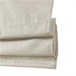 Madison Park Como Faux Silk Room Darkening Cordless Roman Shade in Ivory