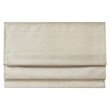 Madison Park Como Faux Silk Room Darkening Cordless Roman Shade in Ivory