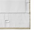 Madison Park Como Faux Silk Room Darkening Cordless Roman Shade in Taupe Beige
