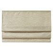 Madison Park Como Faux Silk Room Darkening Cordless Roman Shade in Taupe Beige