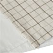 Madison Park Anaheim Polyester Jacquard Panel with Fleece Lining in Natural