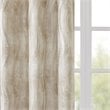 SunSmart Victoria Polyester Fabric Jacquard Grommet Top Window Panel in Ivory