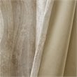 SunSmart Victoria Polyester Fabric Jacquard Grommet Top Window Panel in Ivory