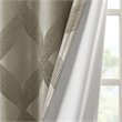 SunSmart Bentley Polyester Knitted Coated Total Blackout Window Panel in Beige