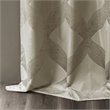 SunSmart Bentley Polyester Knitted Coated Total Blackout Window Panel in Beige