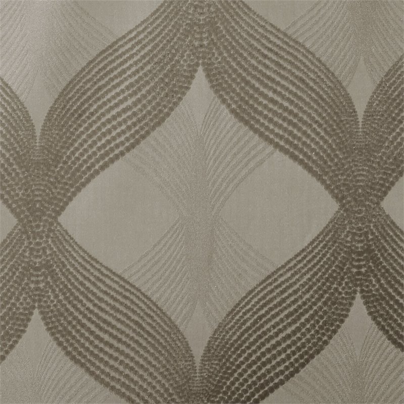 SunSmart Bentley Polyester Knitted Coated Total Blackout Window Panel in Beige