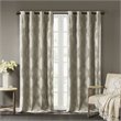 SunSmart Bentley Polyester Knitted Coated Total Blackout Window Panel in Beige
