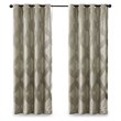 SunSmart Bentley Polyester Knitted Coated Total Blackout Window Panel in Beige