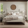 Madison Park Signature Beckett Solid Wood King Bed in Natural Whitewash