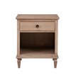 Madison Park Signature Victoria Acacia Wood Veneer Nightstand in Natural