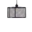 INK+IVY Jaxson Single Light Modern Metal Pendant in Black Finish
