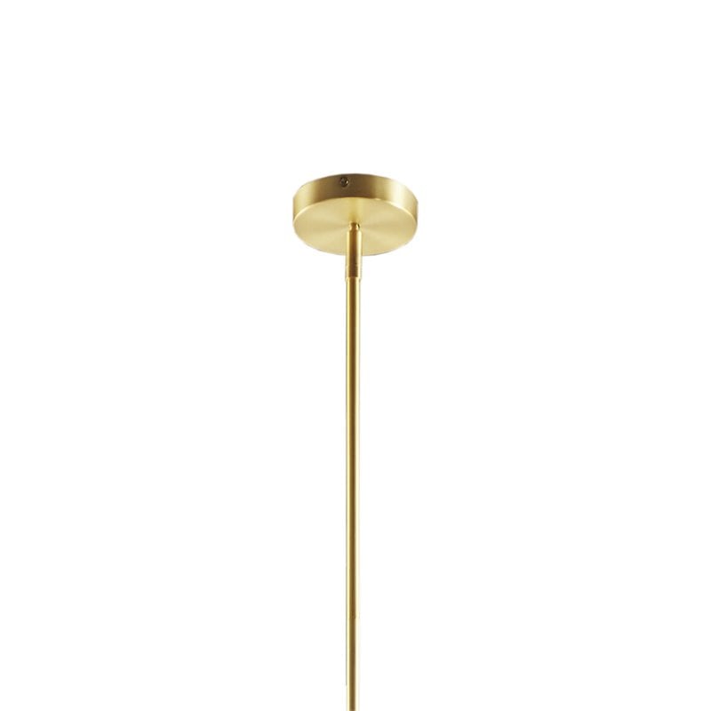 Hampton Hill Presidio Transitional Metal and Fabric Chandelier in Black/Gold
