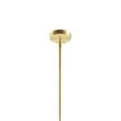 Hampton Hill Presidio Transitional Metal and Fabric Chandelier in Black/Gold